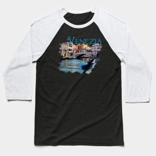 Venezia, Italia: Along the Canal Baseball T-Shirt